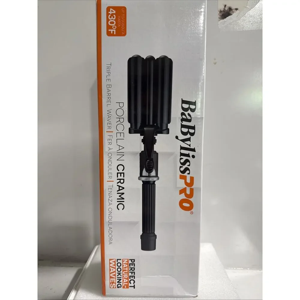BaBylissPRO Porcelain Ceramic Triple Barrel Waver